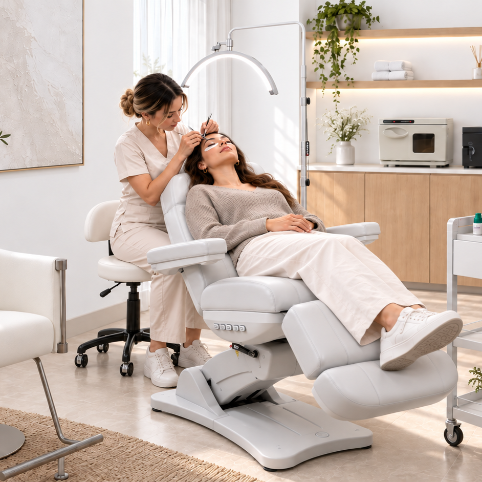 Lashmer Warm Minimalist Lash Studio Fitout Package (12 m²)