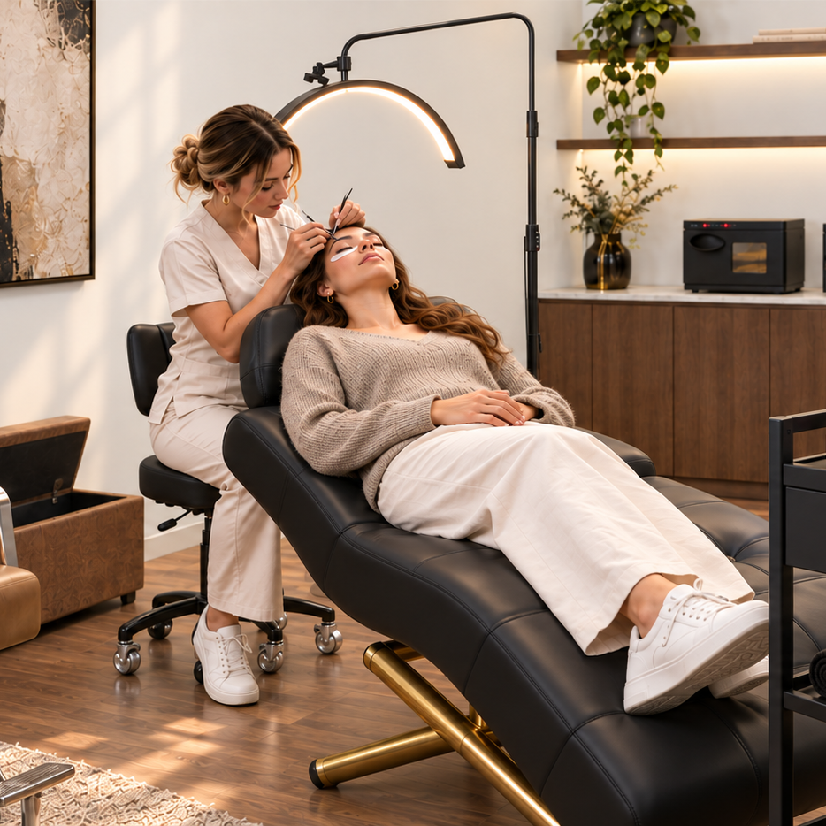 Lashmer Mocha Contemporary Lash Studio Fitout Package (10 m²)