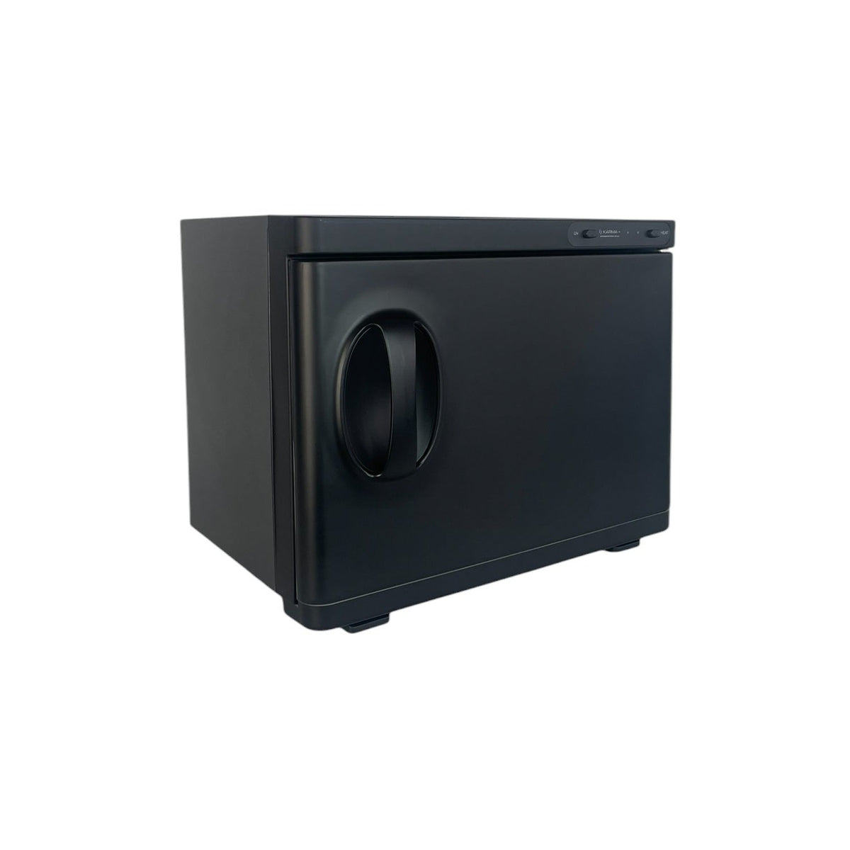 Karma Hot Towel Cabinet Black 24L with Adjustable Temperature 01010124V2
