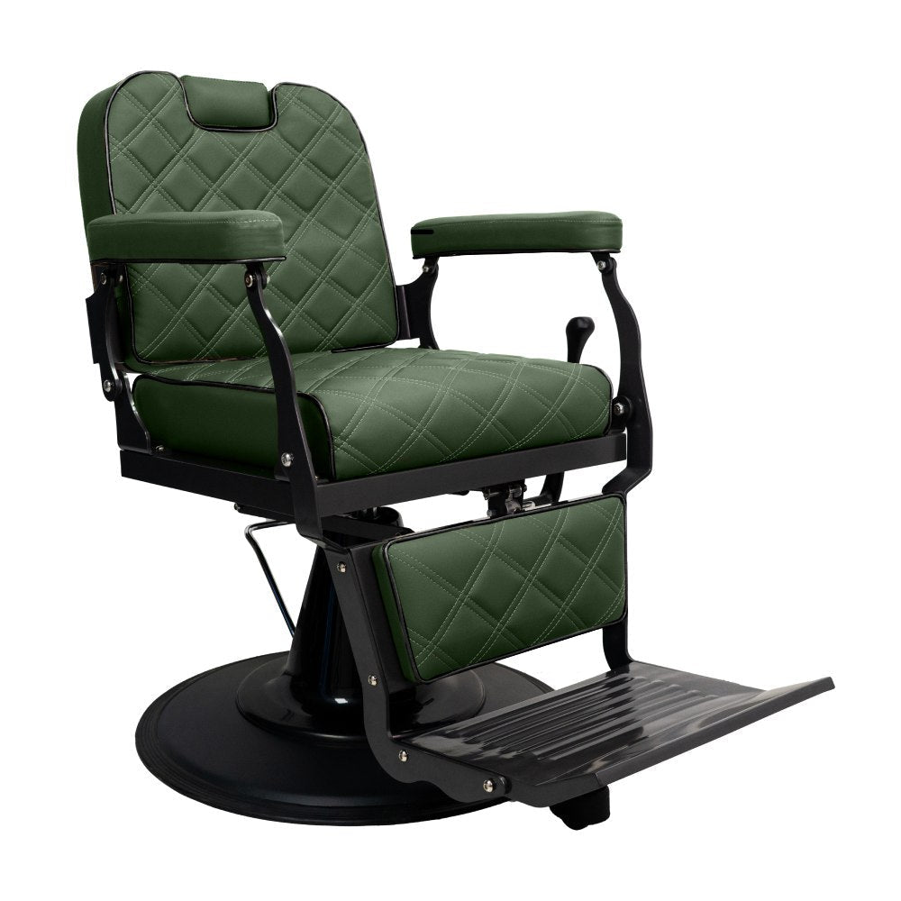 Karma Barber Chair Paddington Black & Green