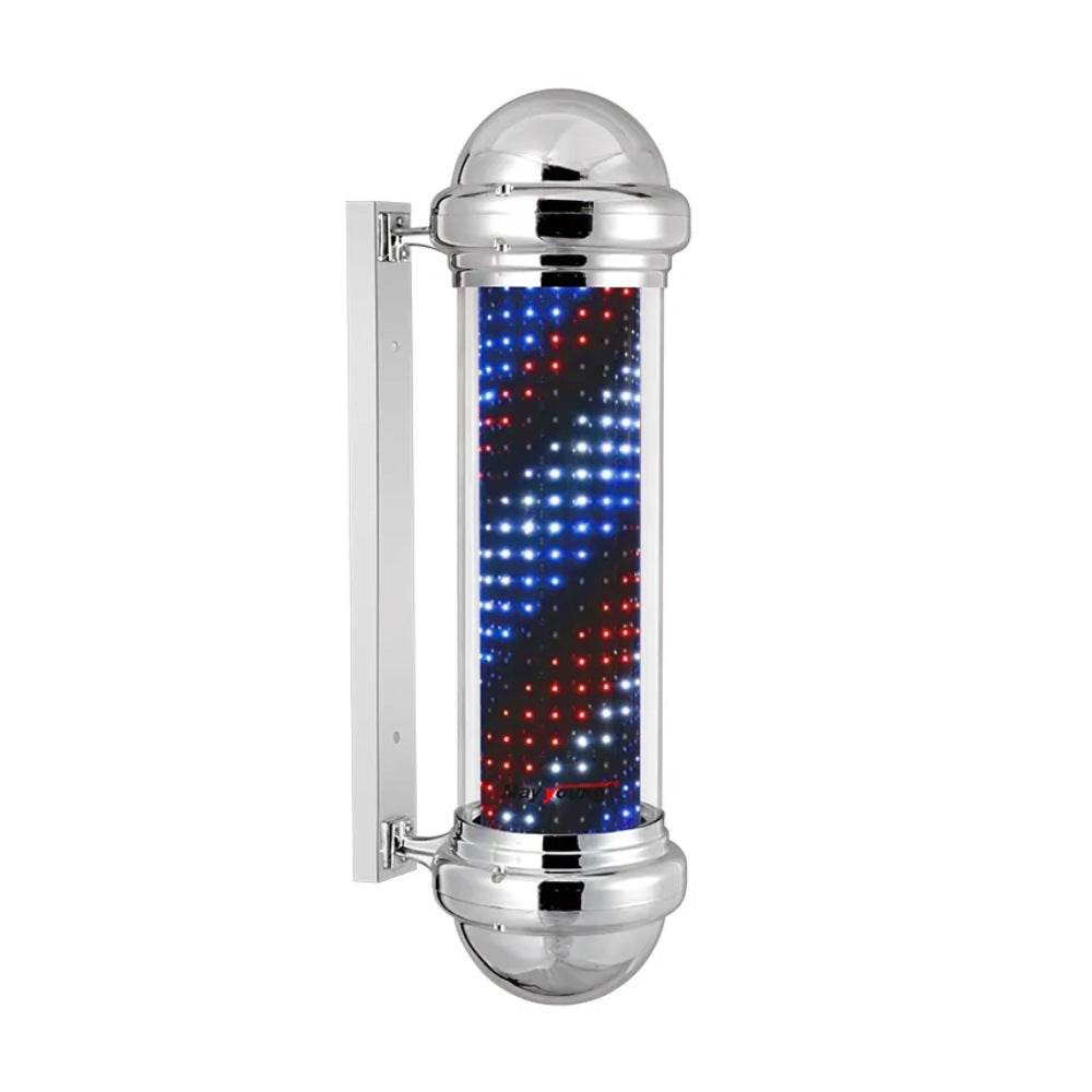 Karma Barber Pole #8 Chrome LED 1101H