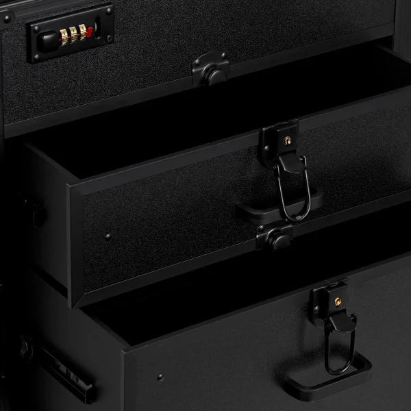 Karma Professional Portable Hard Case Salon Trolley Lockable with Drawers