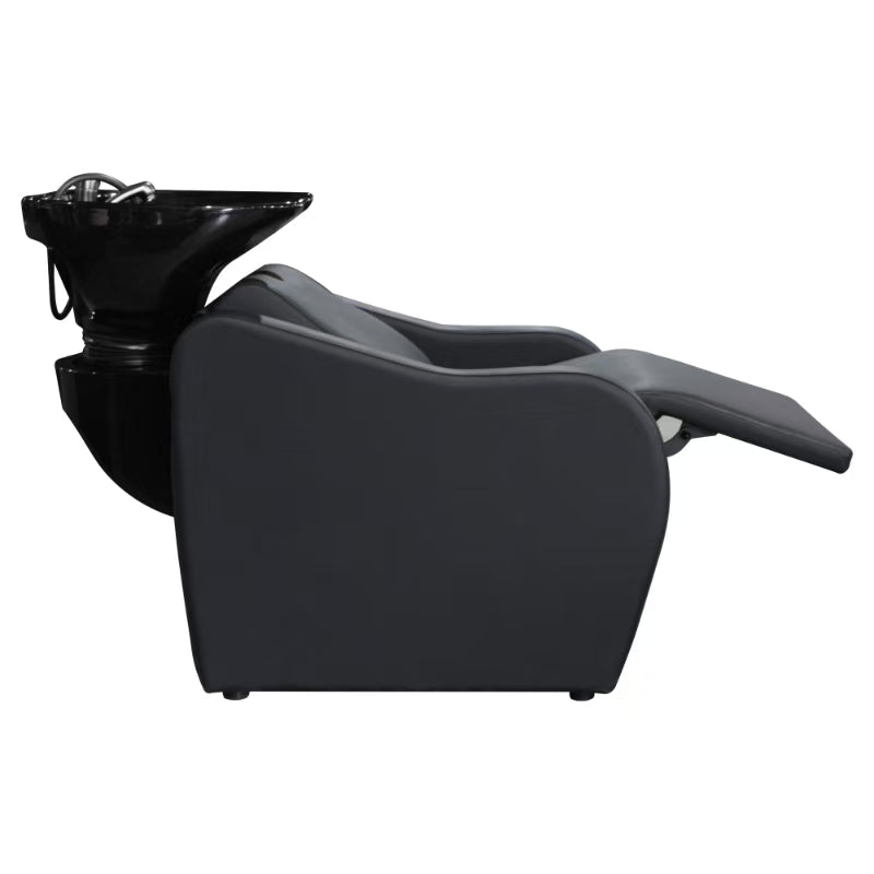 Karma Shampoo Unit Mosman with Shiatsu Massage Black with Black Deep Basin 0318012201