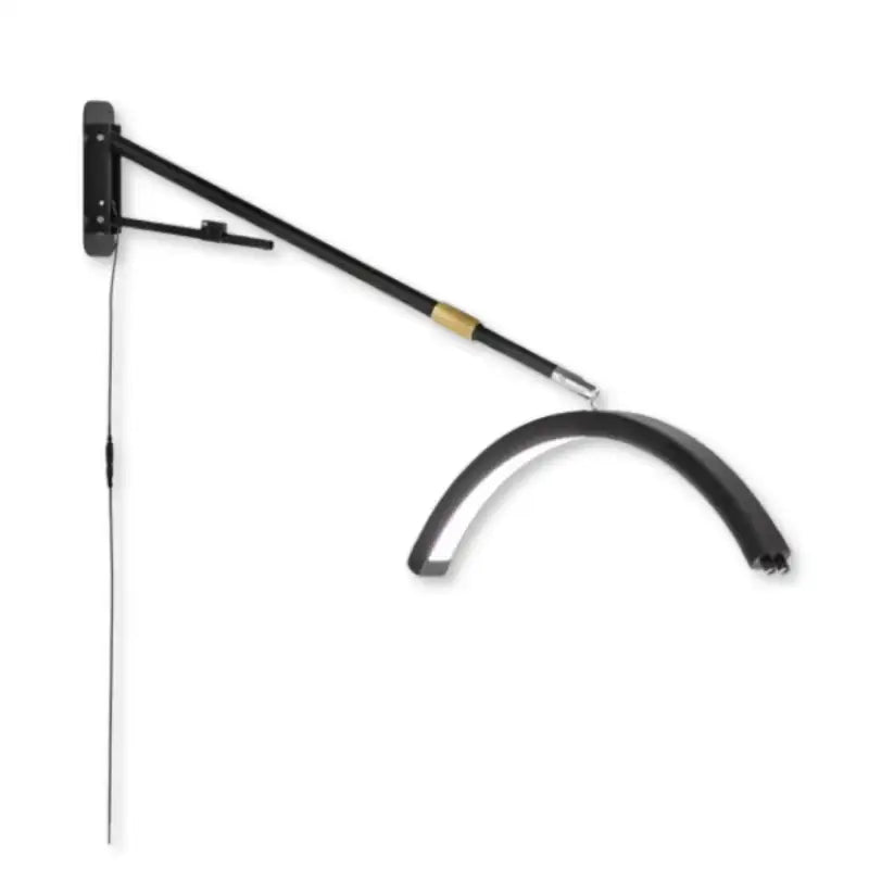 Karma Wall Mount LED Half Moon Light is a 23″ White 011004