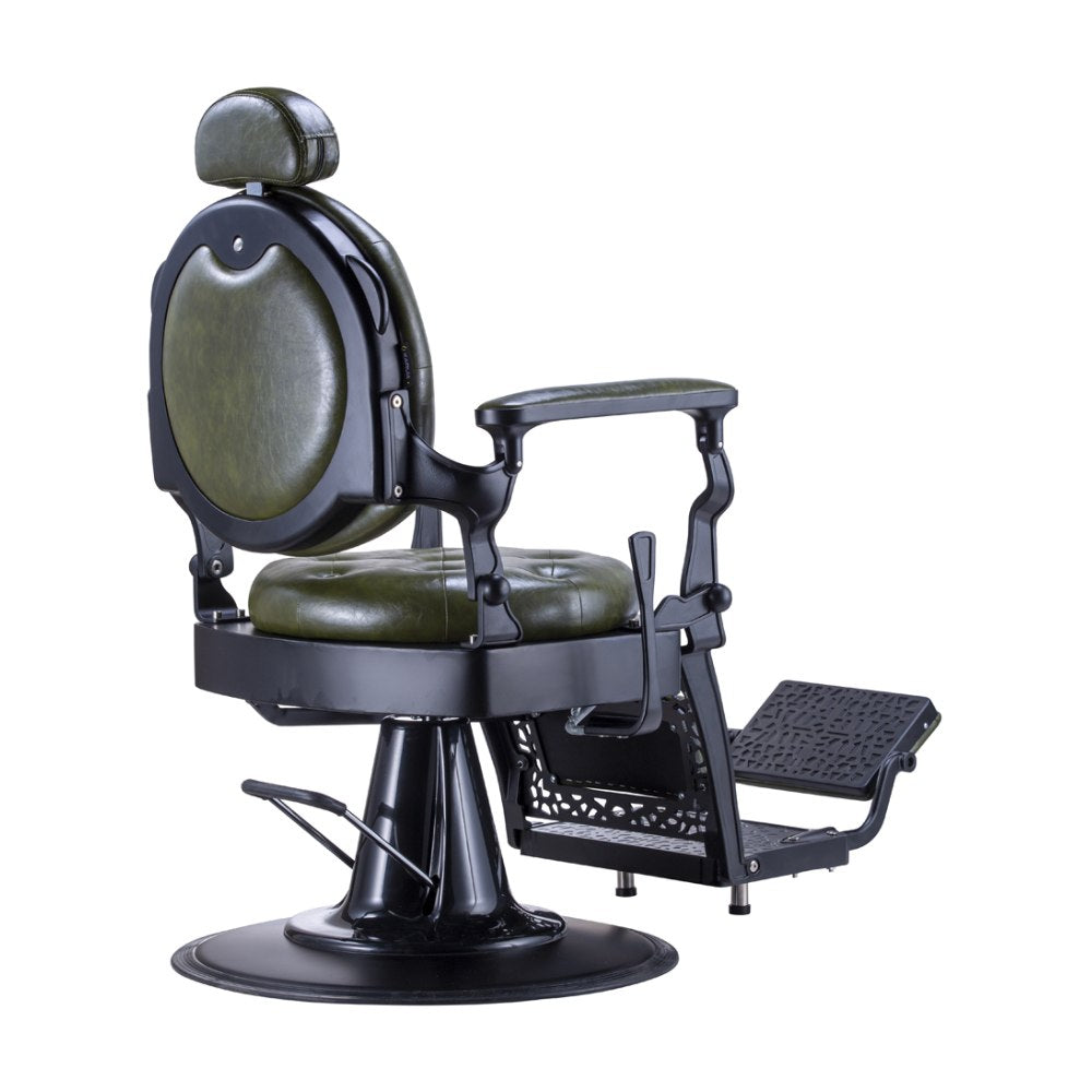 Karma Gold Coast Barber Chair 04030901 - Green & Black