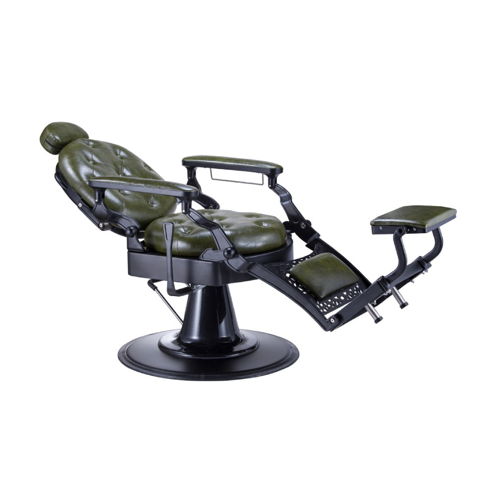 Karma Gold Coast Barber Chair 04030901 - Green & Black