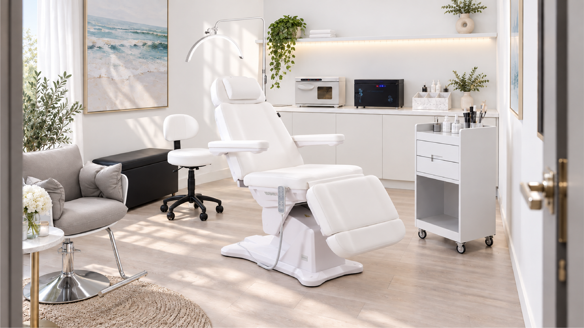 Lashmer Coastal Pearl Lash Studio Fitout Package (10 m²)