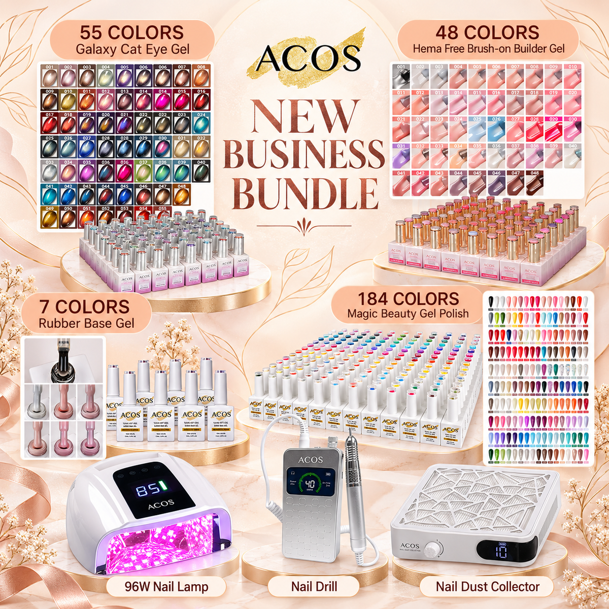 Lashmer Retro Rouge Nail Business Fitout Package (14–18 m²)