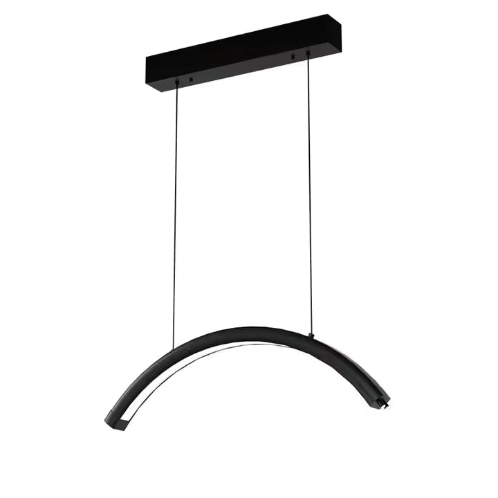 Karma LED 28″ Ceiling Mounted Lamp Black 010901