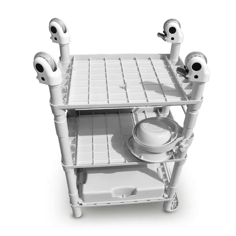 Karma Wilton 3 Tier Beauty & Medical Trolley Small