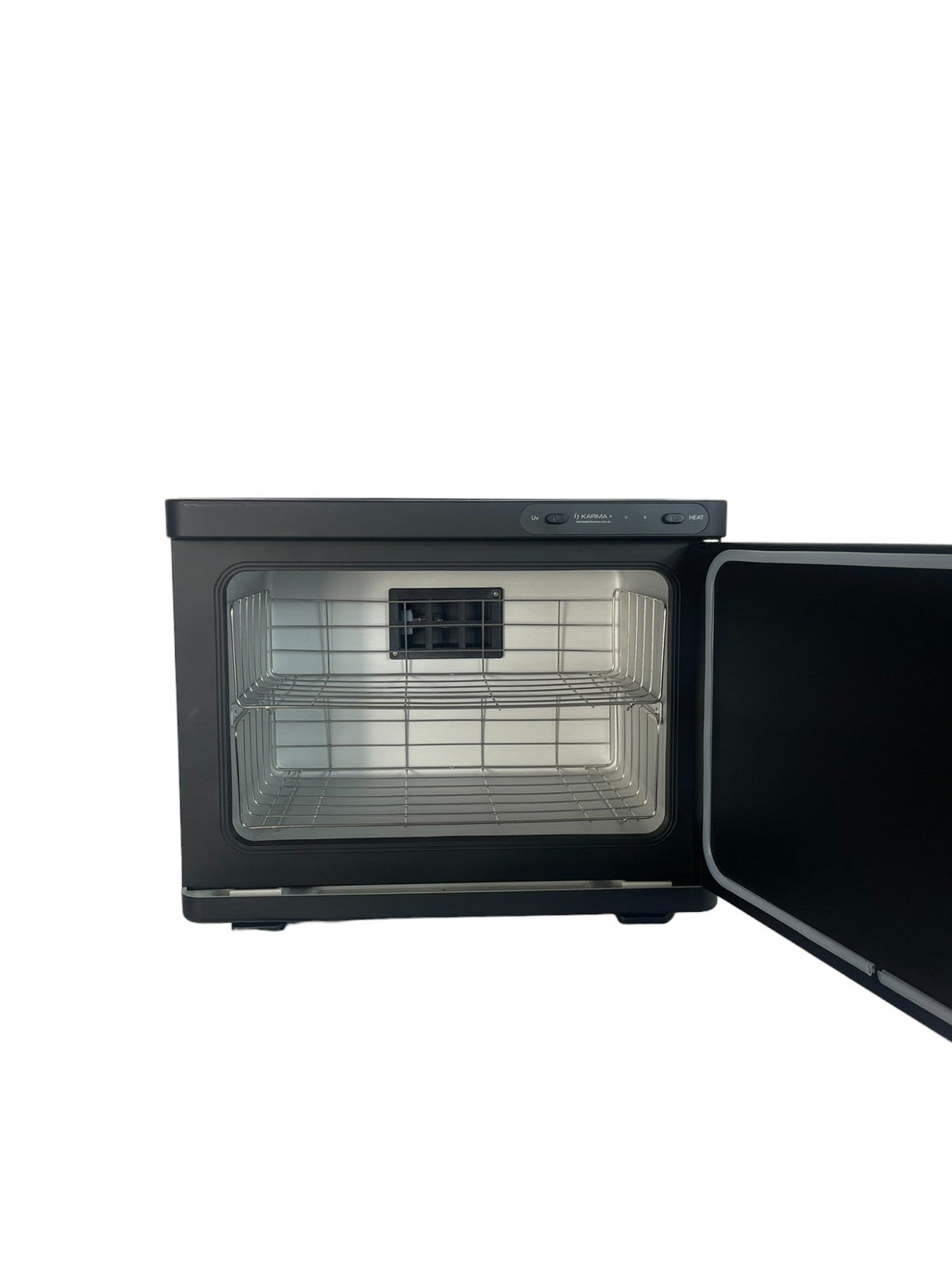 Karma Hot Towel Cabinet Black 24L with Adjustable Temperature 01010124V2