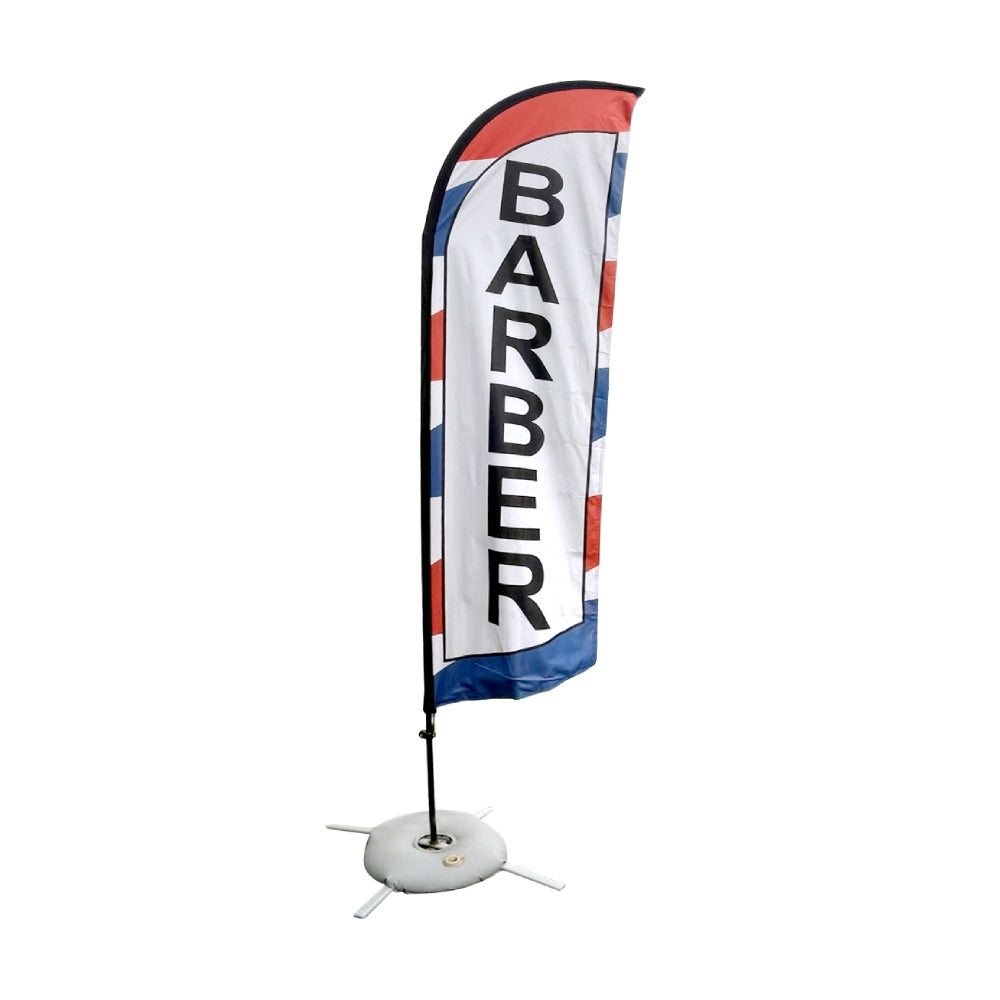 Karma Two Sided Barber Flag Medium 2.8m 00200028