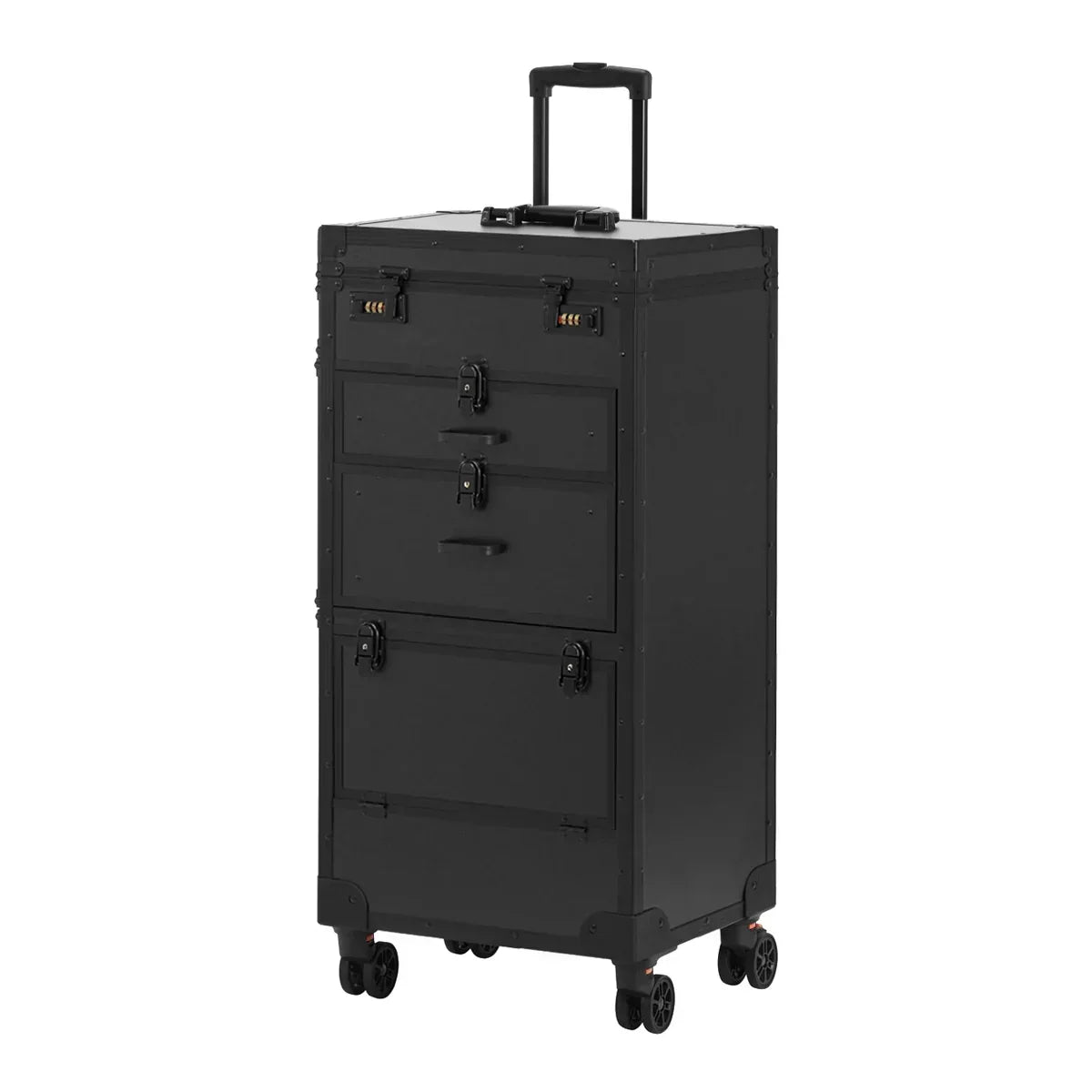 Karma Professional Portable Hard Case Salon Trolley Lockable with Drawers