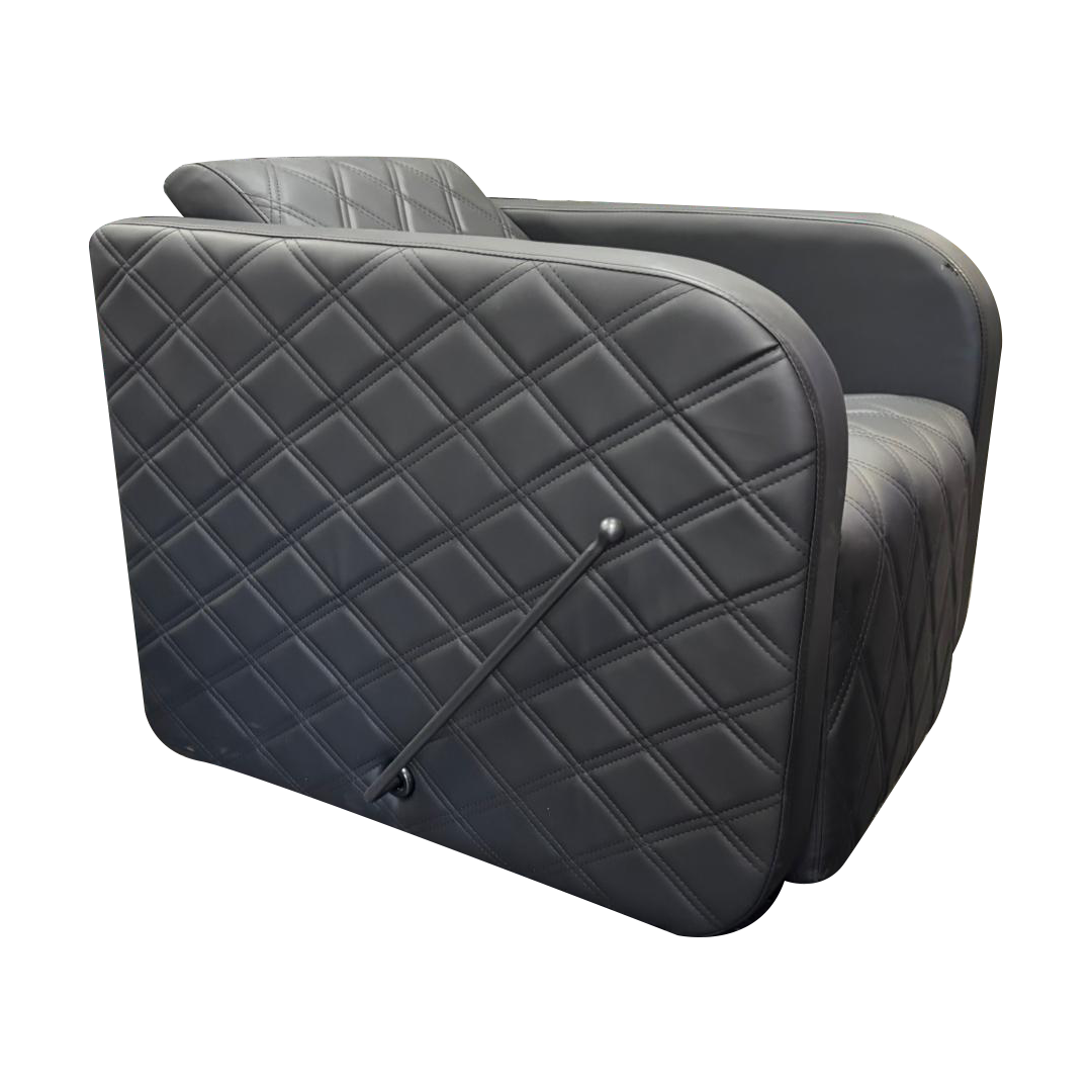 Karma Complete Shampoo Unit Clunes Manual Black with Pattern & Black Deep Basin 0315162201MP