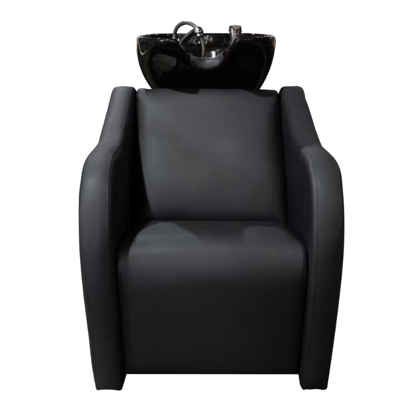 Karma Shampoo Unit Mosman with Shiatsu Massage Black with Black Deep Basin 0318012201