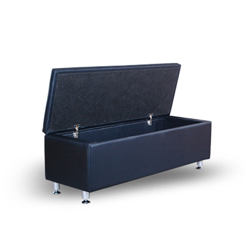 Karma Pooraka 3 Seater Ottoman Waiting Lounge With Storage 05010101 - Black